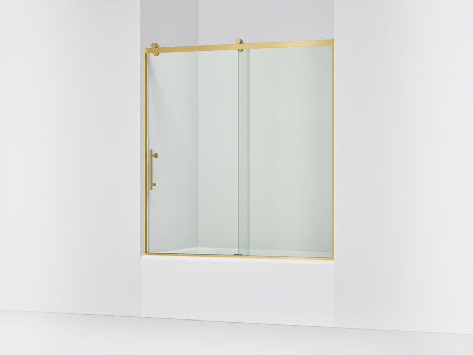 KOHLER K-702253-10L Rely 62-1/2" H sliding bath door with 3/8"-thick glass