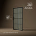 KOHLER K-702254-10G80 Rely 77" H sliding shower door with 3/8"-thick glass