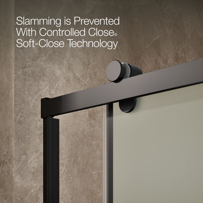 KOHLER K-702254-10G80 Rely 77" H sliding shower door with 3/8"-thick glass