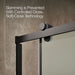 KOHLER K-702254-10G80 Rely 77" H sliding shower door with 3/8"-thick glass
