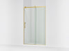 KOHLER K-702254-10L Rely 77" H sliding shower door with 3/8"-thick glass
