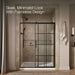 KOHLER K-702256-10G79 Rely 77" H sliding shower door with 3/8"-thick glass