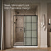 KOHLER K-702256-10G80 Rely 77" H sliding shower door with 3/8"-thick glass