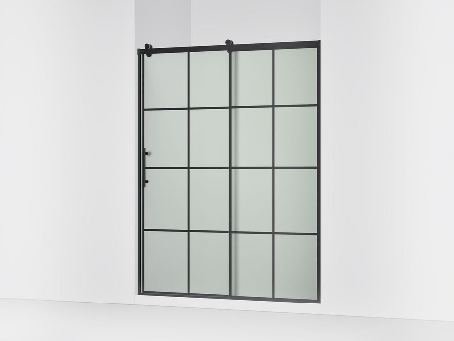 KOHLER K-702256-10G80 Rely 77" H sliding shower door with 3/8"-thick glass