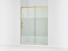 KOHLER K-702256-10G81 Rely 77" H sliding shower door with 3/8"-thick glass