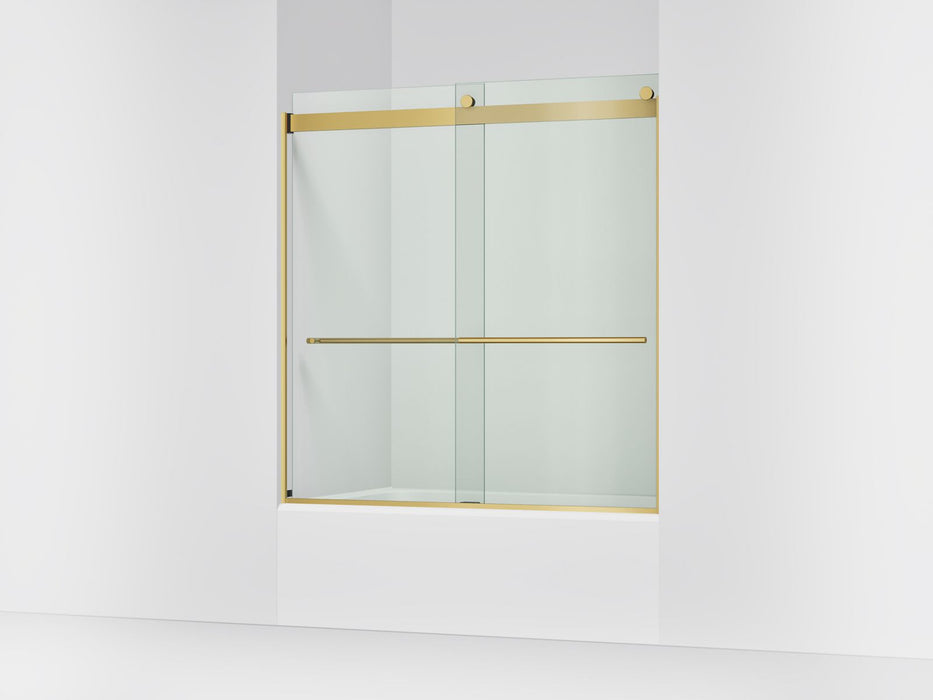 KOHLER K-702426-L Levity 61-9/16" H sliding bath door with 3/8"-thick glass