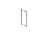KOHLER Purist 14" pivot shower door handle
