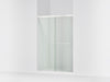 KOHLER K-707100-L Revel Sliding shower door, 70" H x 44-5/8 - 47-5/8" W, with 1/4" thick Crystal Clear glass, bright...
