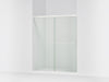 KOHLER K-707200-L Revel Sliding shower door, 70" H x 56-5/8 - 59-5/8" W, with 1/4" thick Crystal Clear glass, bright...