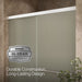 Kohler Revel Sliding shower door, 76" H x 56-5/8 - 59-5/8" W, with 5/16" thick Frosted glass