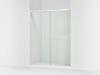 KOHLER K-707206-L Revel 76" H sliding shower door with 5/16"-thick glass, bright polished silver