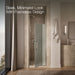 KOHLER K-707500-D3 Revel Pivot shower door, 70" H x 27-5/16 - 31-1/8" W, with 1/4" thick Frosted glass