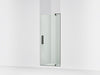 KOHLER K-707500-L Revel Pivot shower door, 70" H x 27-5/16 - 31-1/8" W, with 1/4" thick Crystal Clear glass