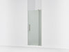 KOHLER K-707500-D3 Revel Pivot shower door, 70" H x 27-5/16 - 31-1/8" W, with 1/4" thick Frosted glass, anodized brushed...