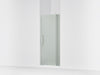 KOHLER K-707500-D3 Revel Pivot shower door, 70" H x 27-5/16 - 31-1/8" W, with 1/4" thick Frosted glass, bright polished...