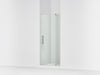 KOHLER K-707500-L Revel Pivot shower door, 70" H x 27-5/16 - 31-1/8" W, with 1/4" thick Crystal Clear glass, anodized...