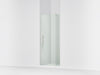 KOHLER K-707500-L Revel Pivot shower door, 70" H x 27-5/16 - 31-1/8" W, with 1/4" thick Crystal Clear glass, bright...