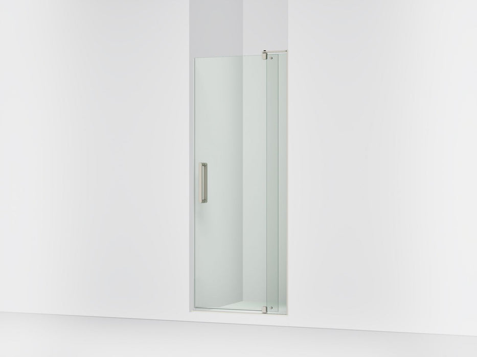 Kohler Revel Pivot shower door, 74" H x 27-5/16 - 31-1/8" W, with 5/16" thick Crystal Clear glass
