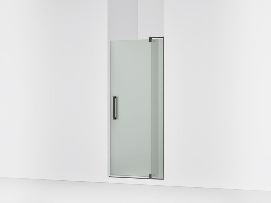 KOHLER K-707511-D3 Revel Pivot shower door, 70" H x 31-1/8 - 36" W, with 5/16" thick Frosted glass