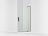 KOHLER K-707541-L Revel Pivot shower door, 70" H x 39-1/8 - 44" W, with 5/16" thick Crystal Clear glass