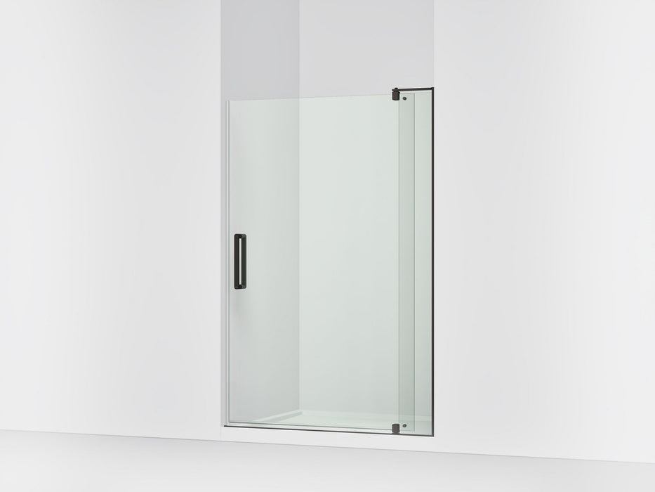 KOHLER K-707551-L Revel 70" H pivot shower door with 5/16"-thick glass, anodized dark bronze