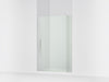KOHLER K-707551-L Revel 70" H pivot shower door with 5/16"-thick glass, bright polished silver