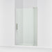 KOHLER K-707556-L Revel Pivot shower door, 74" H x 43-1/8 - 48" W, with 5/16" thick Crystal Clear glass, anodized brushed...