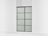 KOHLER K-707606-6G80 Elate Sliding shower door, 70-1/2" H x 44-1/4 - 47-5/8" W, with 1/4" thick Frosted glass with...