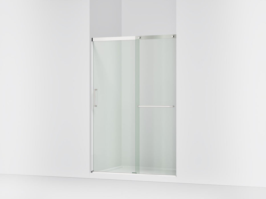 KOHLER K-707606-6L Elate Sliding shower door, 70-1/2" H x 44-1/4 - 47-5/8" W, with 1/4" thick Crystal Clear glass, bright...