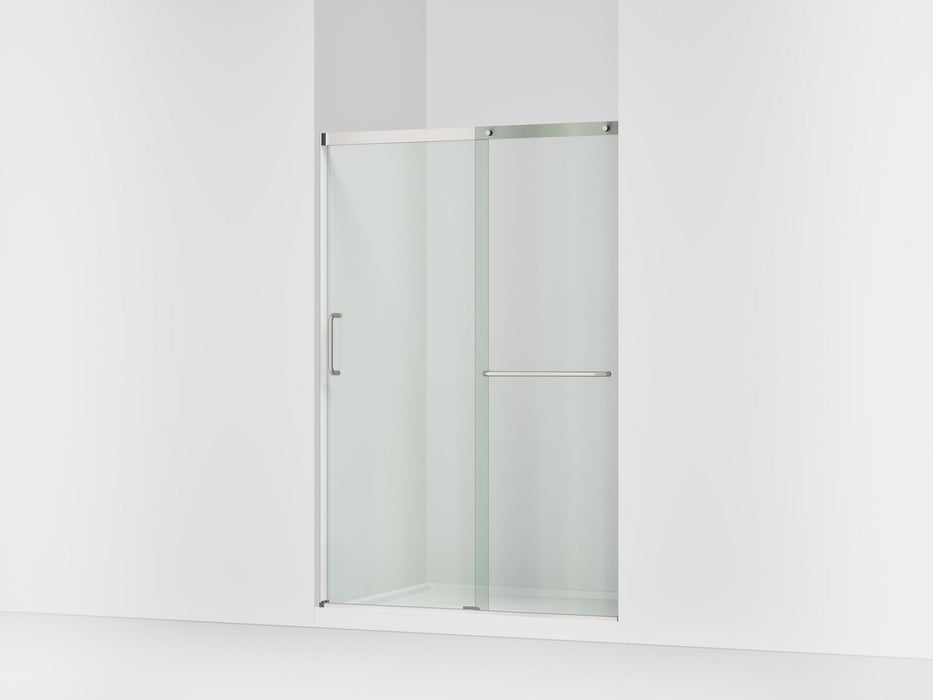 KOHLER K-707606-6L Elate Sliding shower door, 70-1/2" H x 44-1/4 - 47-5/8" W, with 1/4" thick Crystal Clear glass, matte...