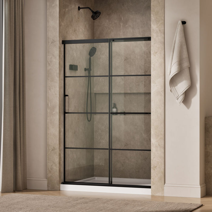 KOHLER K-707606-6G79 Elate Sliding shower door, 70-1/2" H x 44-1/4 - 47-5/8" W, with 1/4" thick Crystal Clear glass with
