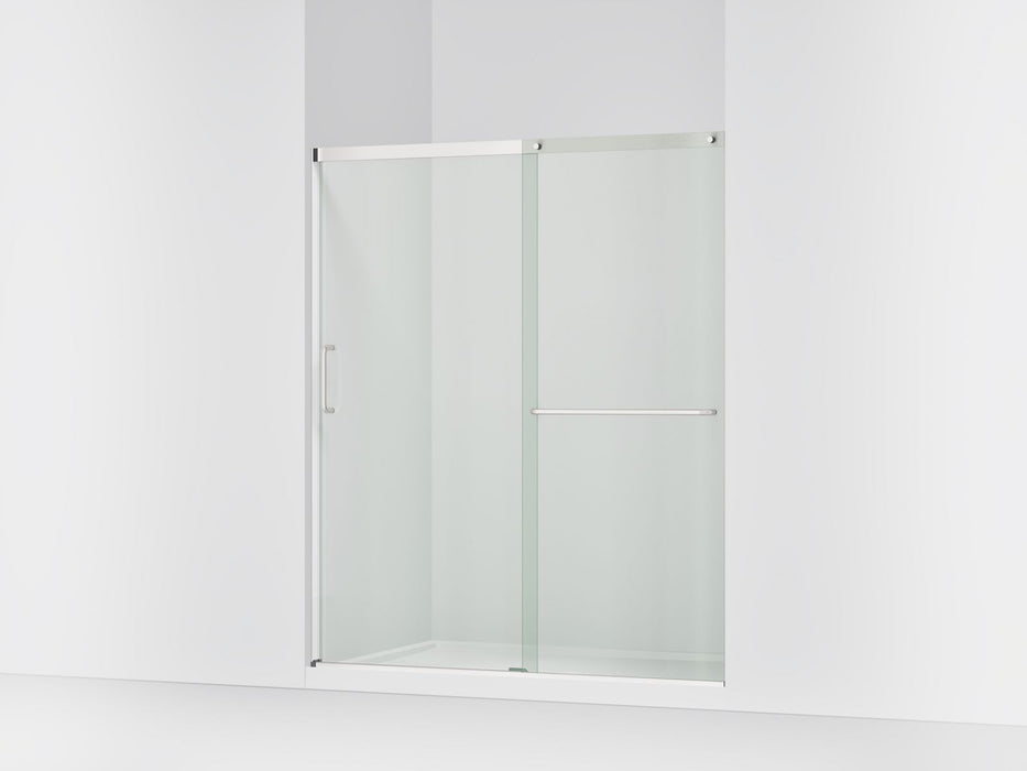 KOHLER K-707608-6L Elate Sliding shower door, 70-1/2" H x 56-1/4 - 59-5/8" W, with 1/4" thick Crystal Clear glass