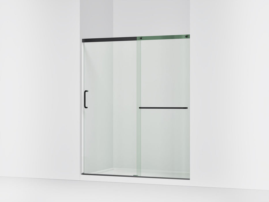 KOHLER K-707608-6L Elate Sliding shower door, 70-1/2" H x 56-1/4 - 59-5/8" W, with 1/4" thick Crystal Clear glass