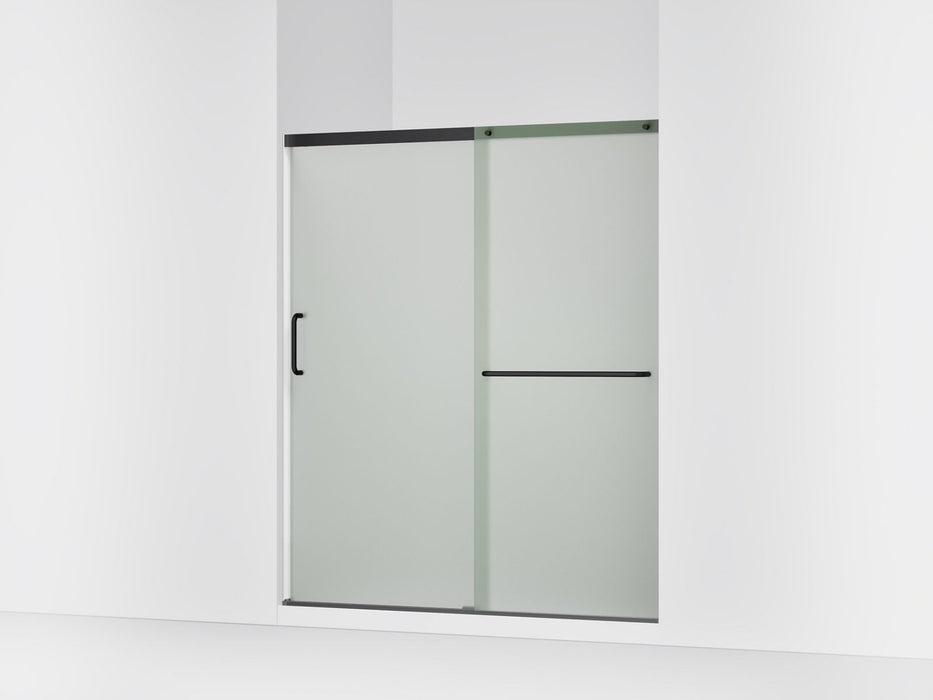 KOHLER K-707608-6D3 Elate Sliding shower door, 70-1/2" H x 56-1/4 - 59-5/8" W, with 1/4" thick Frosted glass