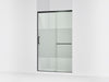 KOHLER K-707613-8G81 Elate Sliding shower door, 75-1/2" H x 44-1/4 - 47-5/8" W, with heavy 5/16" thick Crystal Clear gla