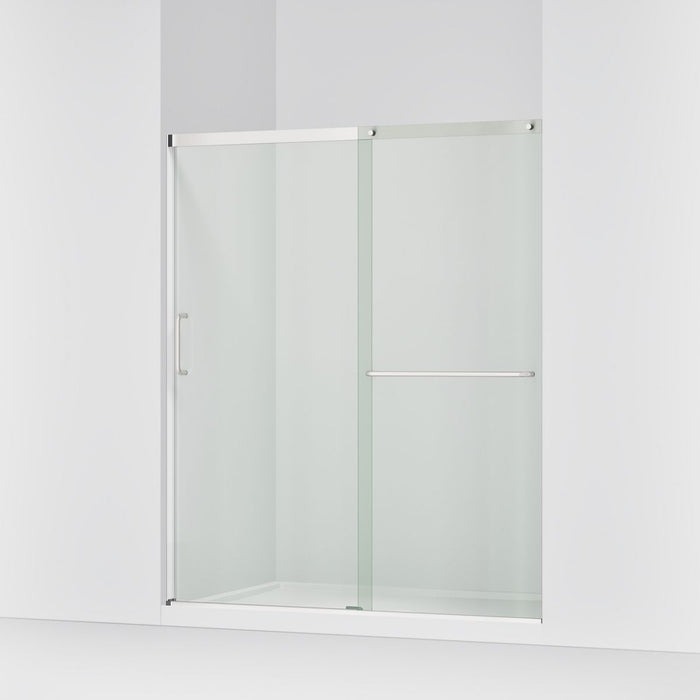 KOHLER K-707615-8L Elate Tall 75-1/2" H sliding shower door with 5/16"-thick glass, bright silver - view 4