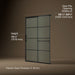 KOHLER K-707615-8G80 Elate Sliding shower door, 75-1/2" H x 56-1/4 - 59-5/8" W, with heavy 5/16" thick Frosted glass wit