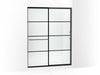 KOHLER K-707615-8G80 Elate Sliding shower door, 75-1/2" H x 56-1/4 - 59-5/8" W, with heavy 5/16" thick Frosted glass wit