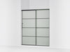 KOHLER K-707615-8G80 Elate Sliding shower door, 75-1/2" H x 56-1/4 - 59-5/8" W, with heavy 5/16" thick Frosted glass wit