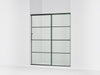 KOHLER K-707616-8G79 Elate Sliding shower door, 75-1/2" H x 62-1/4 - 65-5/8" W, with heavy 5/16" thick Crystal Clear...