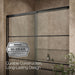 KOHLER K-707616-8G79 Elate Sliding shower door, 75-1/2" H x 62-1/4 - 65-5/8" W, with heavy 5/16" thick Crystal Clear...