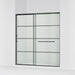 KOHLER K-707617-8G79 Elate Sliding shower door, 75-1/2" H x 68-1/4 - 71-5/8" W, with heavy 5/16" thick Crystal Clear...