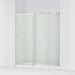KOHLER K-707617-8L Elate Sliding shower door, 75-1/2" H x 68-1/4 - 71-5/8" W, with heavy 5/16" thick Crystal Clear glass,...