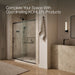 KOHLER K-707617-8L Elate Sliding shower door, 75-1/2" H x 68-1/4 - 71-5/8" W, with heavy 5/16" thick Crystal Clear glass,...