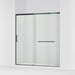 KOHLER K-707617-8L Elate Sliding shower door, 75-1/2" H x 68-1/4 - 71-5/8" W, with heavy 5/16" thick Crystal Clear glass,...