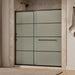KOHLER K-707617-8G80 Elate Sliding shower door, 75-1/2" H x 68-1/4 - 71-5/8" W, with heavy 5/16" thick Frosted glass wit