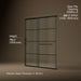 KOHLER K-707617-8G79 Elate Sliding shower door, 75-1/2" H x 68-1/4 - 71-5/8" W, with heavy 5/16" thick Crystal Clear gla