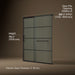 KOHLER K-707617-8G80 Elate Sliding shower door, 75-1/2" H x 68-1/4 - 71-5/8" W, with heavy 5/16" thick Frosted glass wit