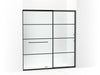 KOHLER K-707617-8G79 Elate Sliding shower door, 75-1/2" H x 68-1/4 - 71-5/8" W, with heavy 5/16" thick Crystal Clear gla