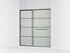 KOHLER K-707617-8G80 Elate Sliding shower door, 75-1/2" H x 68-1/4 - 71-5/8" W, with heavy 5/16" thick Frosted glass wit